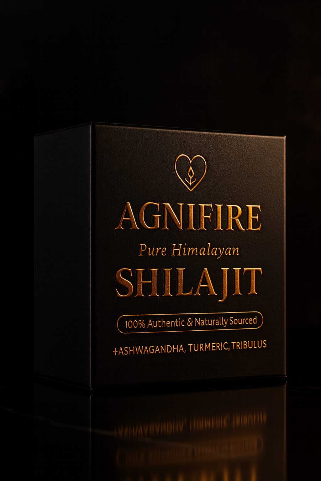 Agni Fire Authentic Himalayan Shilajit – 100% Natural Ayurvedic Performance & Immunity Support